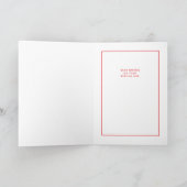 中国の結婚 |ハッピーウェディングの日 カード (内部)