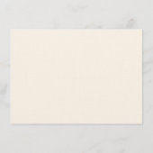 中国の絵を描の花結婚詳細 エンクロージャーカード (裏面)