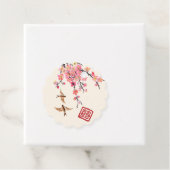 中国の絵を描墨花結婚鳥 フェイバータグ (インサイチュ)