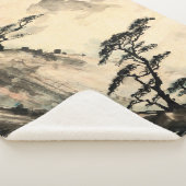中国の絵画中国の,絵画，日本 シェルパブランケット (3/4)