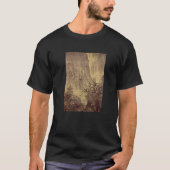 中国の絵画明太の衣装仏寺 Tシャツ (正面)