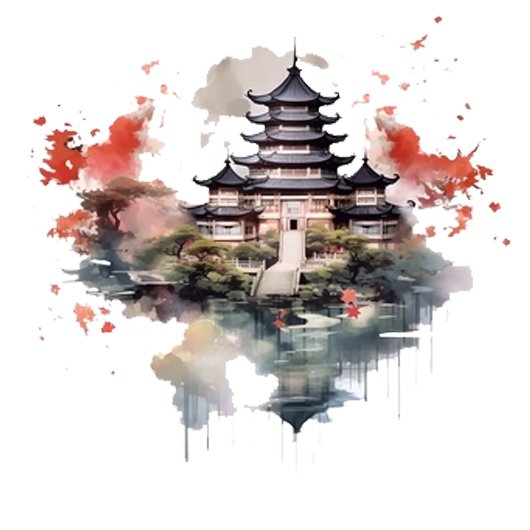 中国の絵画景 Case-Mate iPhoneケース