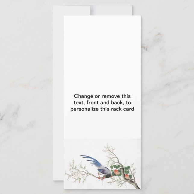 中国の絵画鳥 (正面)