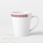 中国の縁どラテ カフェラテマグ (右)