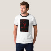 中国の羊のシンボル Tシャツ (正面フル)