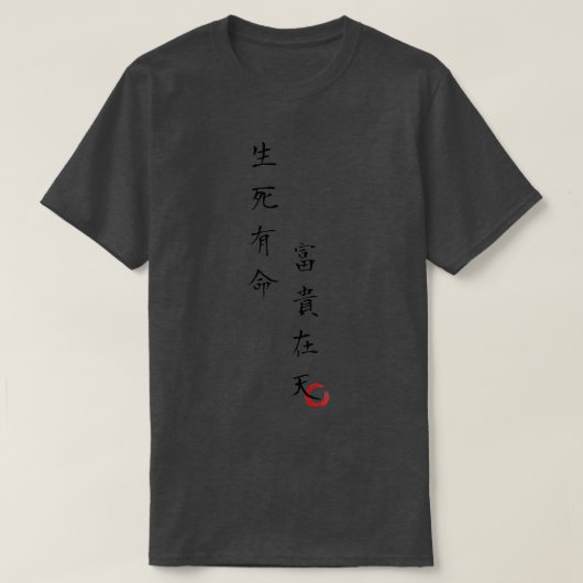 中国の術 Tシャツ (デザイン正面)