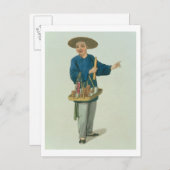 『中国の衣装』の薬局プレート26 ポストカード (正面/裏面)