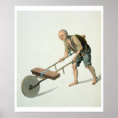 「中国の衣裳」の労働者プレート27 ポスター (正面)