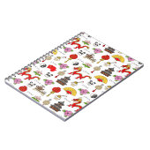 中国の記号パターン ノートブック (左側)