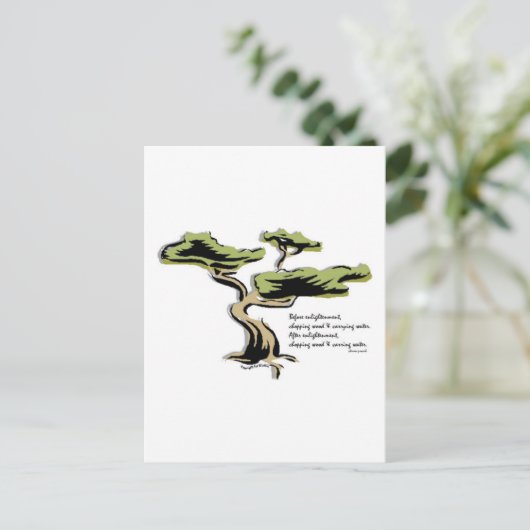 中国の詞 ポストカード (スタンド正面)