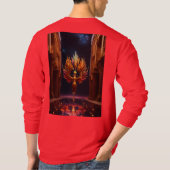 中国の説明mein kya dalne टी-शर्ट trainin tシャツ (裏面)