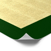 中国の調和のスクロール記号 ポスター (角)