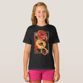 中国の赤龍Tシャツ Tシャツ (正面フル)