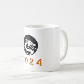 中国の辰年2024 コーヒーマグカップ (正面右)