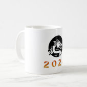 中国の辰年2024 コーヒーマグカップ (正面左)