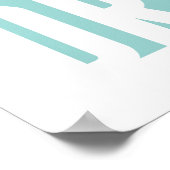 中国の辰年- Boys Roomベビーシャワー ポスター (角)