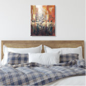 中国の通り1992 キャンバスプリント (インサイチュ (寝室))