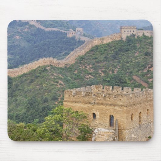 中国の金山嶺の万里の長城 2 マウスパッド (正面)