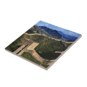 中国の金山嶺長城の風景 タイル (側面)