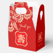 中国の長寿誕生日 (99歳以下) - 赤 フェイバーボックス (オープン)