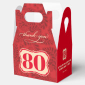 「中国の長寿」年齢の高齢者の誕生日の好意 フェイバーボックス (オープン)