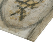 中国の静絵画けさ カッティングボード (角)