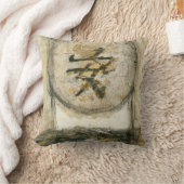 中国の静絵画けさ クッション (ブランケット)