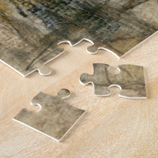 中国の静絵画けさ ジグソーパズル (側面)