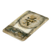 中国の静絵画けさ マグネット (左側)