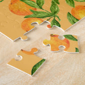 中国の韓日本のインスパイア国、水色バック ジグソーパズル (側面)