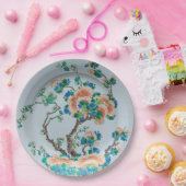 中国の風俗を取り入れたペイントの桃の花の偽の中国の装飾 ペーパープレート (パーティー)