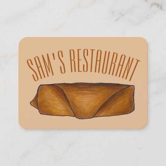 中国の食べ卵エ転がグロルレストランシェフ調理師 名刺 (正面)