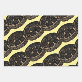 中国の餃子 ラッピングペーパーシート