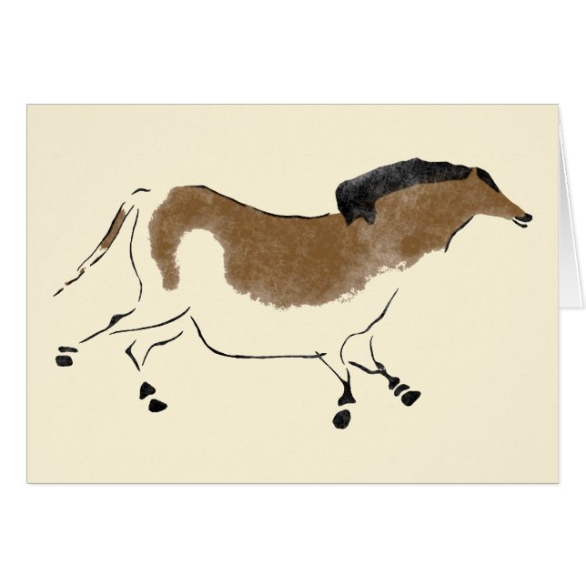 中国の馬 (正面横)