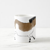 中国の馬 コーヒーマグカップ (中央)