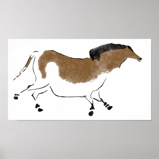 中国の馬 ポスター (正面)