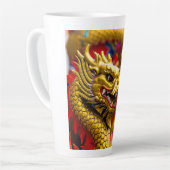 中国の龍 カフェラテマグ (左アングル)