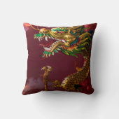 中国の龍 クッション (裏面)