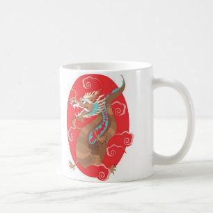 中国の龍 コーヒーマグカップ