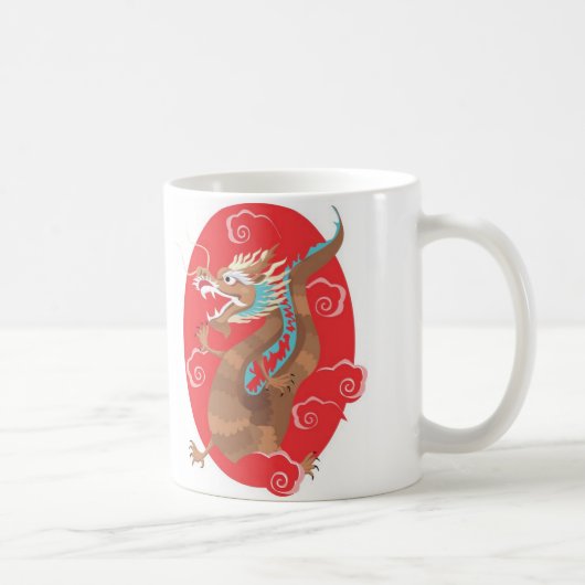 中国の龍 コーヒーマグカップ (右)