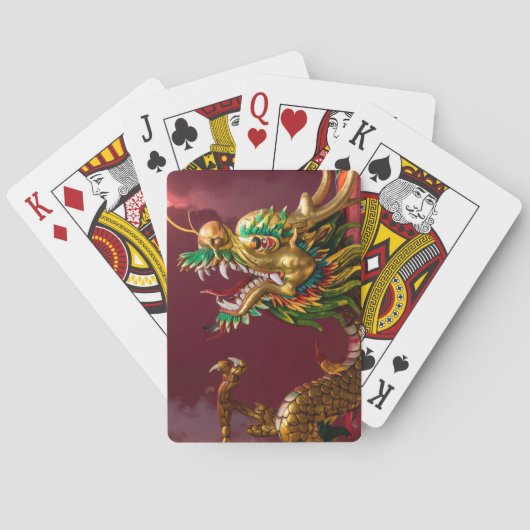 中国の龍 トランプ (裏面)