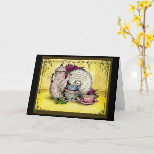 中国の20周年結婚記念日のギフトカード カード