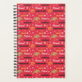 中国の2021年の牛の形質 プランナー手帳 (正面)