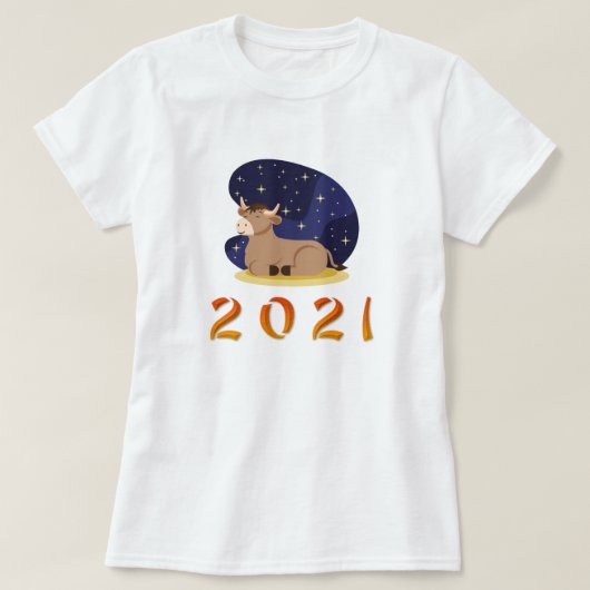 中国の2021年 Tシャツ (デザイン正面)