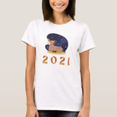 中国の2021年 Tシャツ (正面)