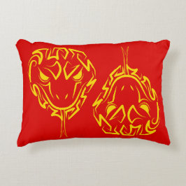 中国の2025年の旧正月4723木材 アクセントクッション