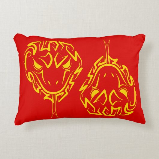 中国の2025年の旧正月4723木材 アクセントクッション (正面)