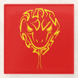 中国の2025年の旧正月4723木材 ガラスコースター