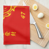中国の2025年の旧正月4723木材 キッチンタオル (四つ折り)