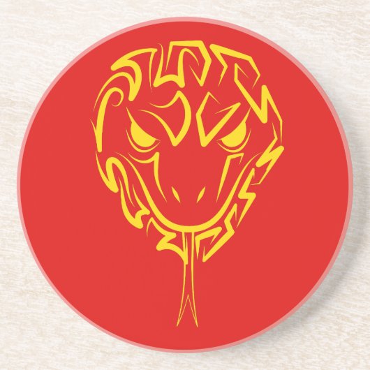 中国の2025年の旧正月4723木材 コースター (正面)